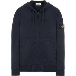 STONE ISLAND 스톤아일랜드 22SS 761564251 V0020 와펜패치 후드 집업 네이비 남성 자켓 TLS 271