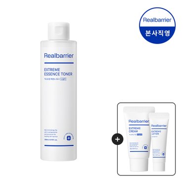 리얼베리어 익스트림 에센스 토너 라이트(Light) 200ml [GIFT]크림 25ml + 로션10ml