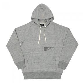 허프 MIL-SPEC CADET PULLOVER HOOD-GRY