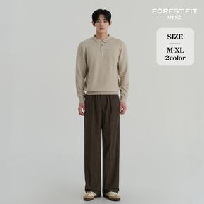 남성 코듀로이 밴딩 와이드 팬츠 (MP2601)