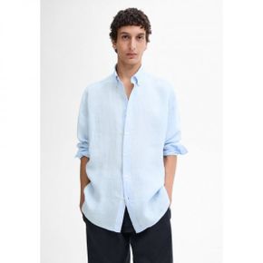 5086008 Massimo Dutti REGULAR FIT - Shirt light blue