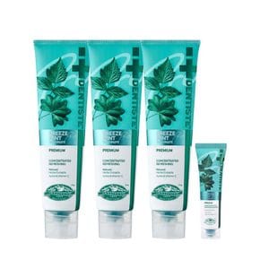 (최신상) 덴티스테 브리즈민트 프로(입냄새제거 불소치약) 180gX3+20g..[36003401]