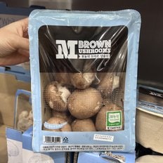 글로벌푸드 코스트코 무농약 브라운양송이 버섯 400g