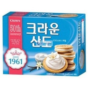 크라운 산도크림161g x12 무배