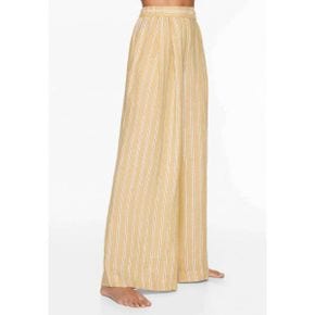 4749150 OYSHO TAILORED-FIT STRIPED - Trousers yellow