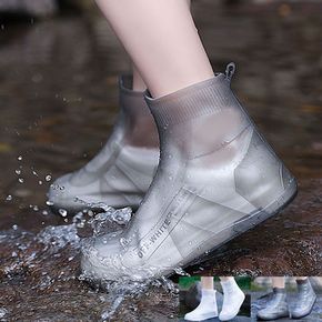 레인부츠 장화 장마철 여성 남성 아쿠아슈즈 비오는날 커버 실리콘 신발 방수 미끄럼 방지