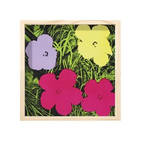 그림액자 Flowers, 1970 (1 purple, 1 yellow, 2 pink)/ 앤디 워홀