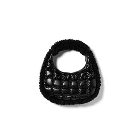 BISCUIT POODLE HOBO - BLACK