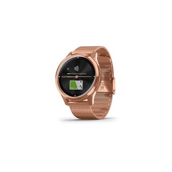  GARMIN 가민 손목시계 스마트워치 vivomove Luxe 18K Rose G