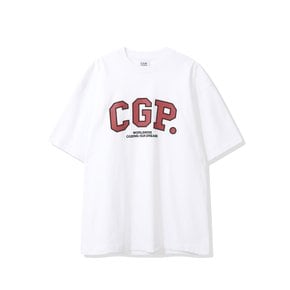 CGP 빅오버핏 CGP 아치 로고 반소매 티셔츠 CBFUUTS004