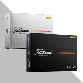 [아쿠쉬네트정품] 타이틀리스트 PROV1 / PROV1X (옐로우 컬러) 선물포장가능