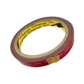 3M 내열 양면 테이프 얇은 VHB 폼 12mm 1.5M 열에강한 공업용 두꺼운 산업용 스펀지 초강력 블랙박스 접착