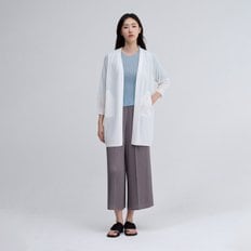 시스루 V넥 롱 니트 가디건_EKCDM225009