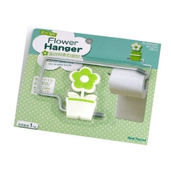 5. 플라워 휴지걸이..
