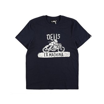 Deus ex machina 데우스엑스마키나 DMF241625A NVY OLD TURPS 남성 반팔티