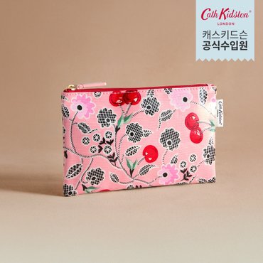 캐스키드슨 지퍼 펄스 파우치 - 핑크 체리 번치 (CK-AAW1731)