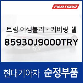 트림-커버링 쉘프 센터 (85930J9000TRY)  코나 하이브리드, 코나N, 코나 전기차, 더뉴 코나, 더뉴 코나 하이브리드