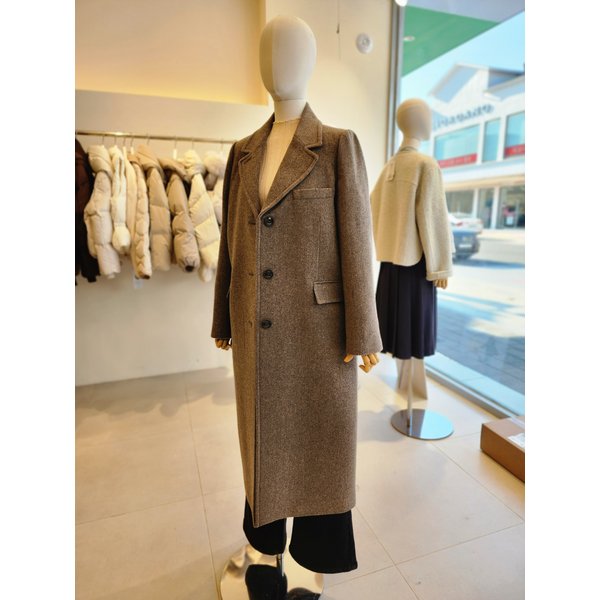 [여주점] [JJ 지고트] 여성 울 헤링본 테일러드 코트 GRBA0CTJ21