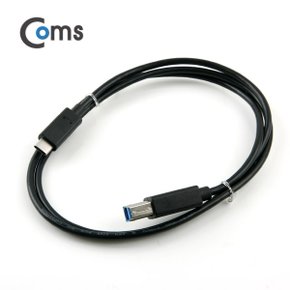 USB 3.1 케이블 C(M) - B(M) 1M, 10Gbps WT362