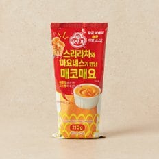 오뚜기 스리라차와 마요네스가 만난 매코매요 210g