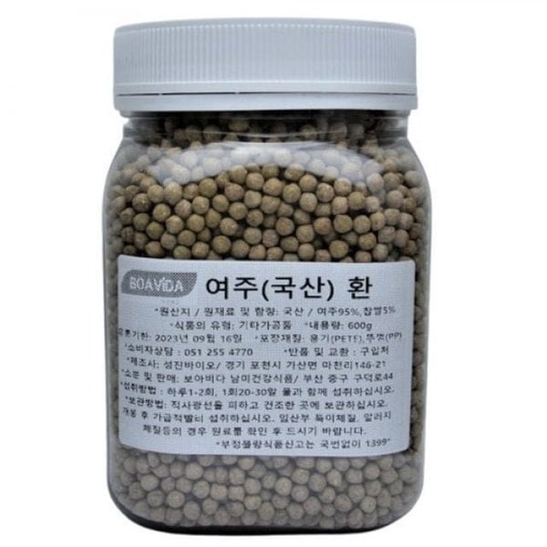 고품질 여주 국산 환 600g (WD955A7)