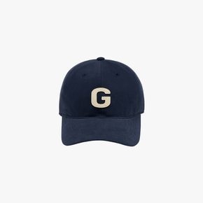 G LOGO PEACHSKIN CAP-NAVY