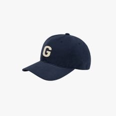 [여주점] G LOGO PEACHSKIN CAP-NAVY