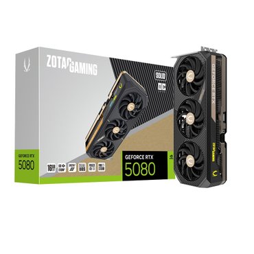 조텍(ZOTAC) ZOTAC GAMING 지포스 RTX 5080 SOLID OC D7 16GB