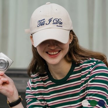 틸아이다이 [쓱머니적립] Casual simple logo cotton baseball cap_[3color]