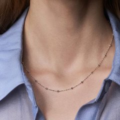 【Hei】aura ball chain necklace★送料無料★2色 45b874eafc308c538cc0b13578865a