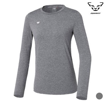 다이나핏 정상가 59000원 여성 LUCID 2.0 (루시드 2.0) 긴팔티 (D/Grey) (YWU22215C6)_GNWT
