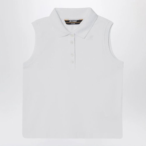 [해외배송] 화이트 슬리브리스 코튼 폴로 (KIDS ) K61414W-BCO-001 B0051854899