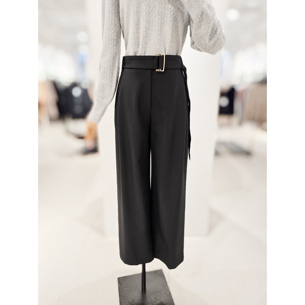 [파주점] [더아이잗컬렉션]시카고 와이드 턱 팬츠 CR2A0SL321