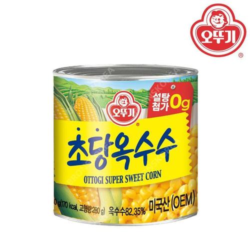 오뚜기 초당옥수수 340g 콘 샐러드 통조림(1)