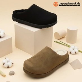 PK8238 아동 키즈 털신 슈즈 초등 어린이 겨울 방한 실내 슬리퍼