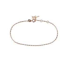 루메 로즈 브래슬릿 17.7cm, Lume Rose Bracelet 17.7cm, 14k rose gold