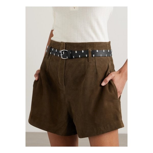 앤더슨스 스터드 가죽 벨트 블랙 46376663162893211