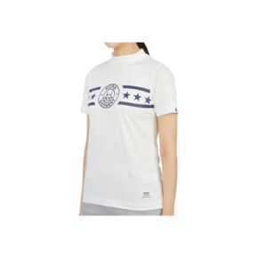 혼가먼트 골프웨어 모크넥 여성 반팔티셔츠 HCW 2A AA02 WHITE