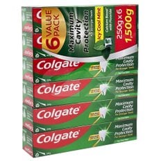  Colgate 콜게이트 아이씨 쿨민트 치약 250g x 6개 코스트코 불소 치약 gx