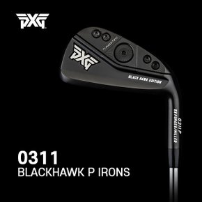 [PXG 공식대리점 정품] 2023년 젠6 GEN6 블랙호크 0311P 6개 스틸아이언세트(5~W/NS PRO) HAWK