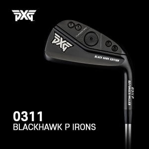 BIG GOLF [PXG 공식대리점 정품] 2023년 젠6 GEN6 블랙호크 0311P 6개 스틸아이언세트(5~W/NS PRO) HAWK