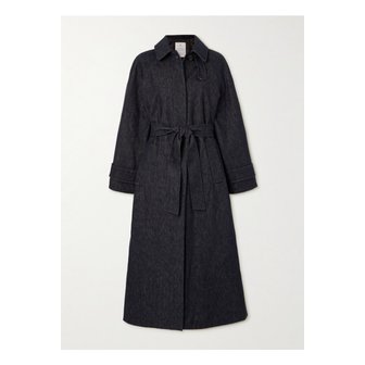 부르넬로쿠치넬리 브루넬로쿠치넬리 벨트 데님 트렌치 코트 네이비 1647597337410153