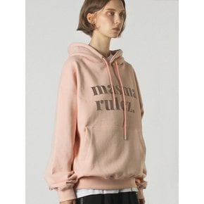 MSMRZ big logo hoodie_pink