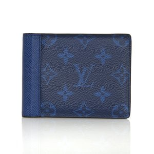 LOUIS VUITTON [중고명품] 루이비통 코발트 타이가 모노 멀티플 반지갑 M30299