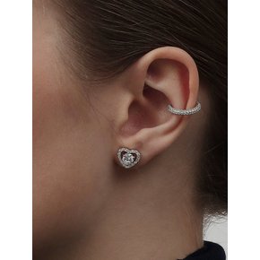 [Silver925] Livadia Heart Earrings