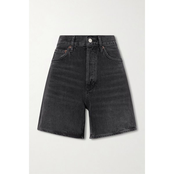 데미 데님 쇼츠 블랙 46376663163028862