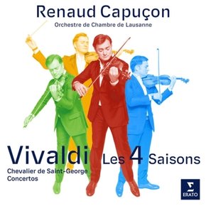 [CD]비발디 - 사계 / 생-조르주 - 바이올린 협주곡 / Vivaldi - The Four Seasons / Saint-Georges - Violin Concertos Op.5 & 8