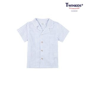 스트라이프 셔츠 T8MT1Y03 BL _P337513709