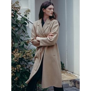 [PREMIUM] Cashmere-blend Handmade Double Long Coat_2color