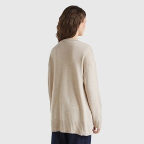 Wool knit cardigan_126WD603R91Z